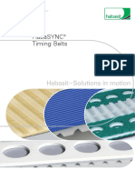 Habasync® Timing Belts: Habasit - Solutions in Motion
