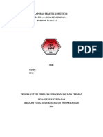 FORMAT LAPORAN PRAKTIK KOMUNITAS MAHASISWA