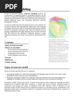 Reservoir Modeling: Types of Reservoir Model Seismic To Simulation