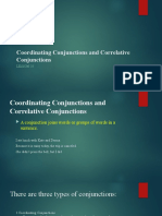 LESSON 25 Coordinating Conjunctions and Correlative Conjunctions