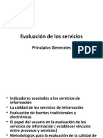 TEMA 8 Evaluación de Los Servicios