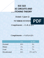 Logic Circuits and Switching Theory: Module 3 (Part 2)