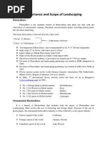 L-1 - Scope and Importance of Landscaping - Edited