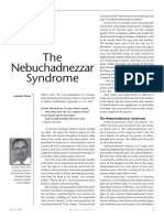 The Nebuchadnezzar Syndrome: A Cautionary Tale for Spiritual Leaders