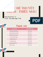 Thuyết trình DLS bài thiếu máu nhóm 2 1