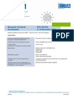 European Technical Assessment ETA-20/0529 of 14 December 2020