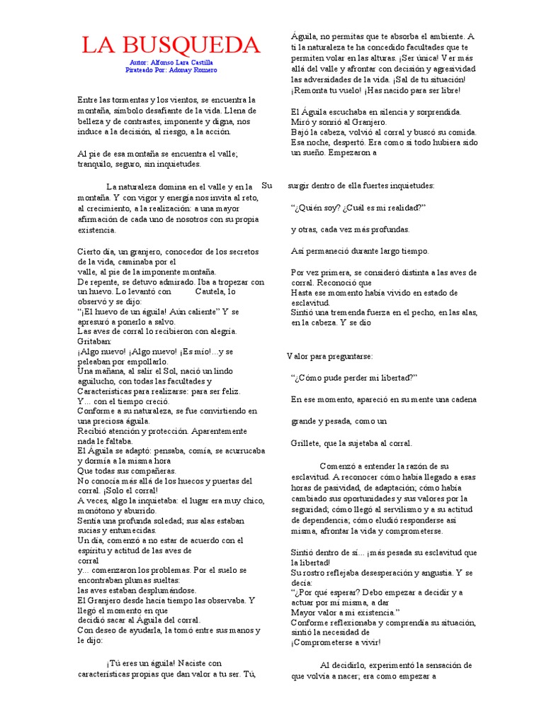 Descargar la busqueda alfonso lara castilla pdf Descargar la busqueda alfonso lara castilla pdf