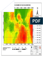 Leyenda: Plano Geoquimico de Talio en Las Muestras