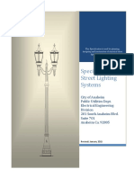 Specification for Street Lighting Systems