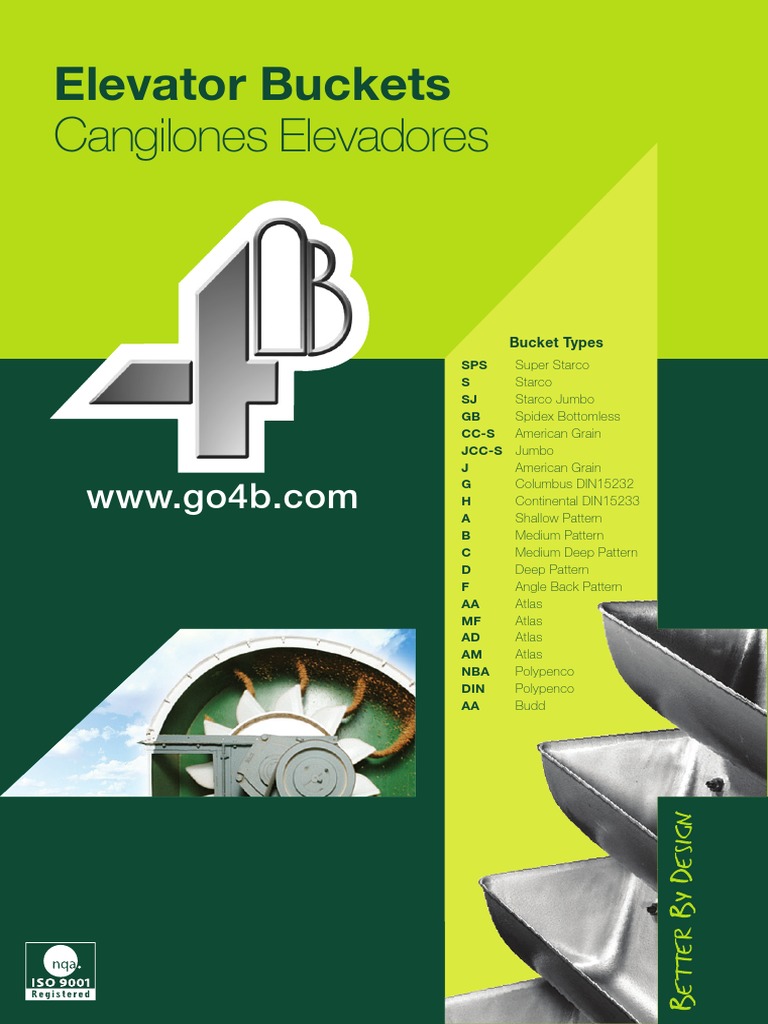 4B Braime Elevator Buckets Catalogue | PDF | Materials | Building ...