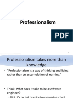 Professionalism