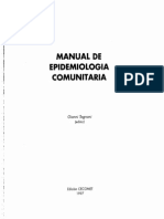 Tonogni, Manuel de Epidemiologia