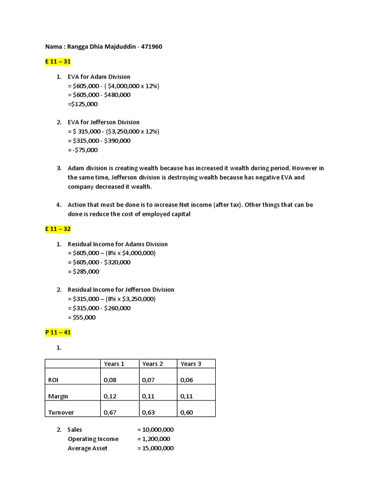 Tugas Performance Evaluation - Rangga Dhia M | PDF