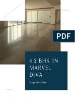 4.5 BHK in Marvel Diva: Magarpatta, Pune