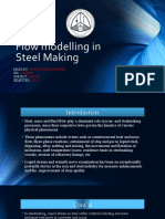 Flow Modelling in Steel Making