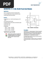 Sky85755-11: 5 GHZ Wlan Front-End Module: Applications