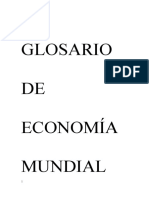 Glosario Economia Mundial