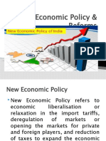 Be - New Economic Reforms and Policy