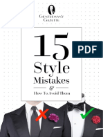 15 Style Mistakes