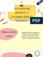Anamnesis Remota y EF