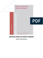 337085256 Montessori Educar Para Un Nuevo Mundo Maria Montessori.pdf · Versión 1