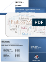 Fashion Marketing - Group Assignment - Study Material