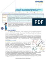 Prototipamos para El Mundo Las Riquezas Naturales de Nuestra Localidad: Generamos Ideas Creativas de Solución