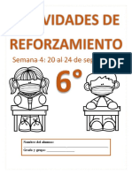 6° Sem 4 Actividades de Reforzamiento