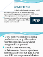 Analisis Kompetensi untuk Pembelajaran Efektif