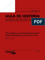 Historiadores e Historietadores II Republica PDF Free