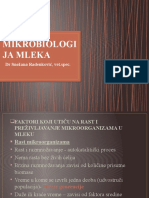 4.mikrobiologija Mleka