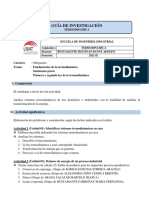 Esquema de Informe Termodinamica - Ga