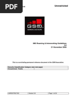 IMS Roaming & Interworking Guidelines