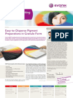 Smart Formulating Journal: Easy-to-Disperse Pigment Preparations in Granule Form