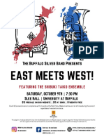 The Buffalo Silver Band Presents: East Meets West!