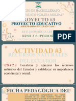 Proyecto 3-Semana 2 - Básica Superior-Eess-Recursos Naturales Del Ecuador