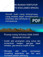 Memasuki Ruang Tertutup (Entry Into Enclosed Space