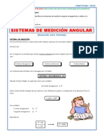 Guia 3. Matematicas Ciclo V Sistemas de Medicion Angular