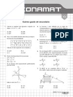 Quinto Grado de Secundaria: Sedes: Provincia