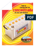 Bateria de Plomo Acida Toyo