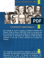 Tema 22 - Cuarto La Generacion de 1927.