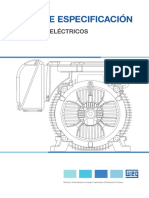 WEG WMO Motores Electricos Guia de Especificacion 50039910 Brochure Spanish Web