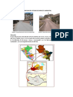 Descripcion Del Estudio de Impacto Ambiental-Matriz de Leopold