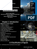 Classification of Signals in Signals and Systems