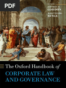 Jeffrey N. Gordon - Wolf-Georg Ringe - The Oxford Handbook of Corporate Law and Governance-Oxford University Press, USA (2018)
