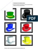 6 Thinking Hats Speaking Roles for Group Presentations