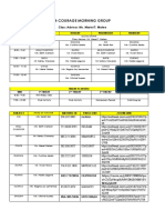 4-Courage Morning Schedule Orientation