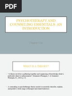 Psychotherapy and Counseling Essentials: An: Chapter One