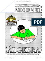 Octubre – Álgebra - 1er Año