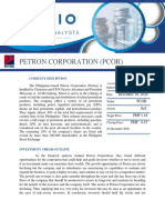Petron Corporation (Pcor) : Company Desciption